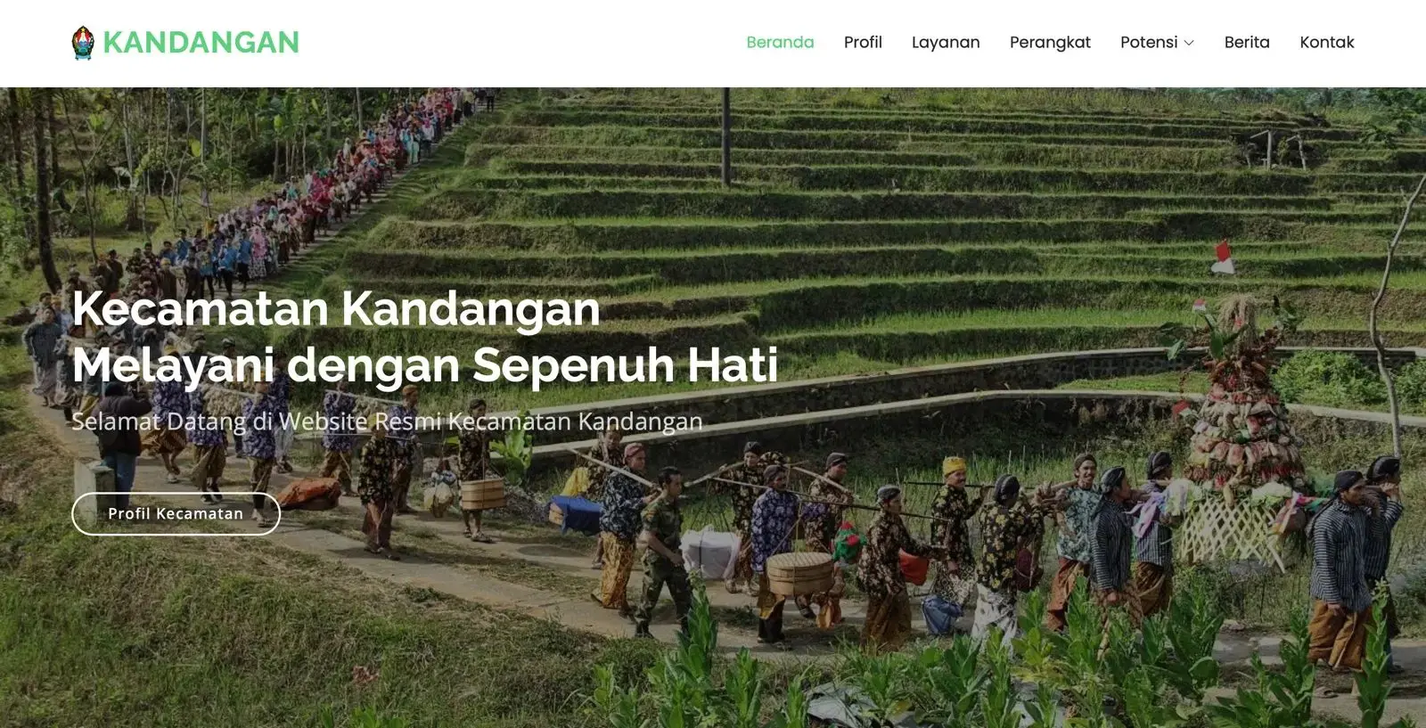 Website Kearifan Lokal Kandangan