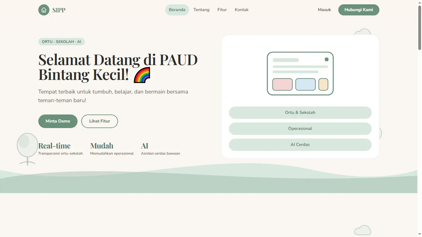 Sistem Informasi Pengelolaan PAUD