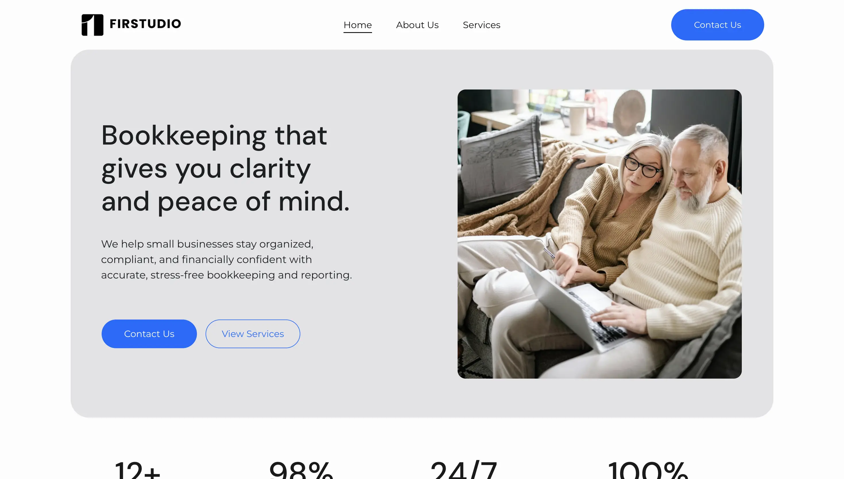 Bookkeeping that gives you clarity and peace of mind.