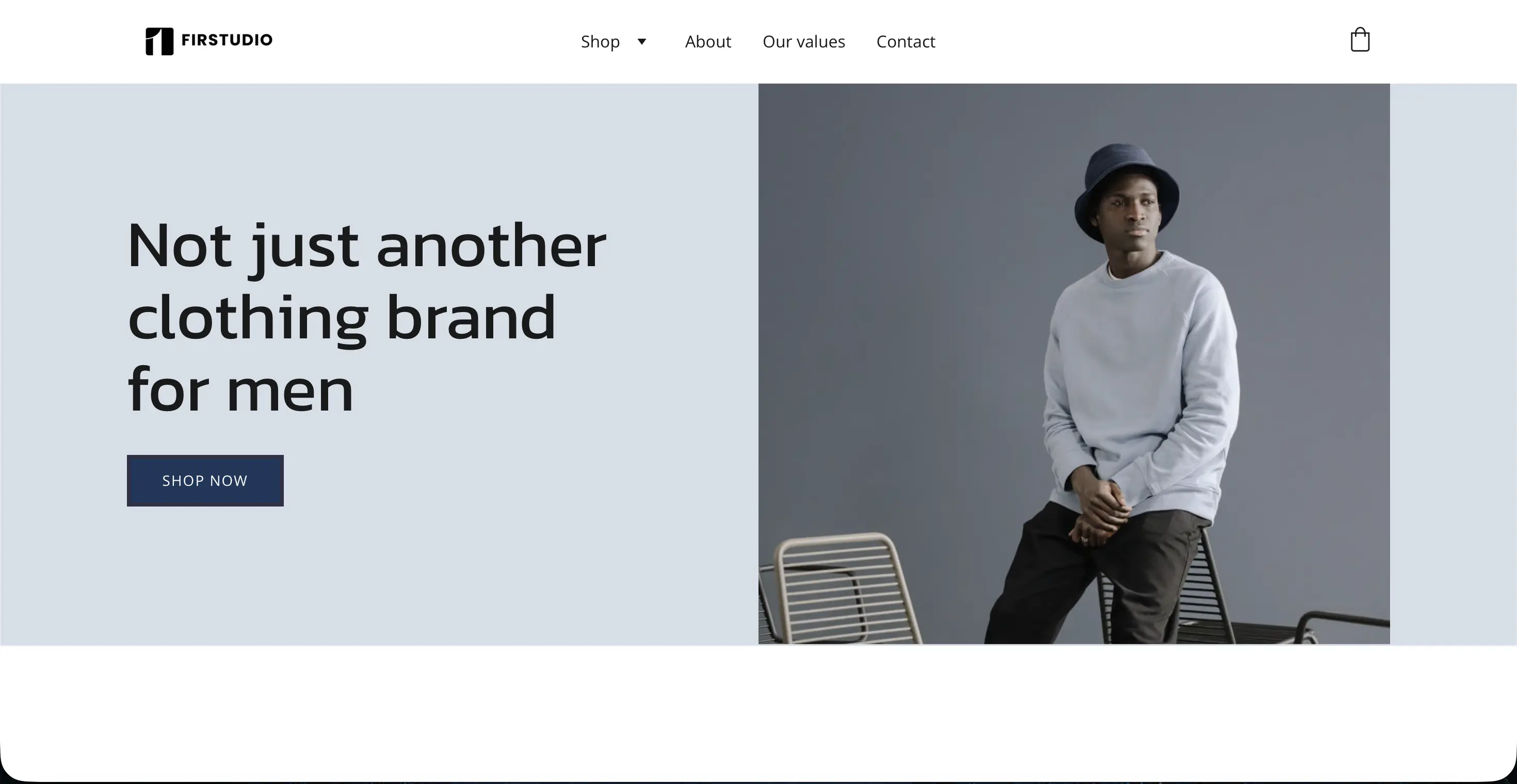 Not just another clothing brand for men